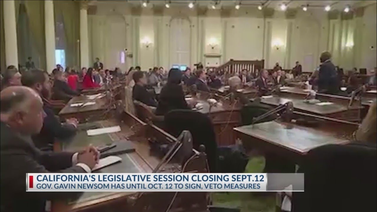 Monday begins final week of California's 2025 legislative session