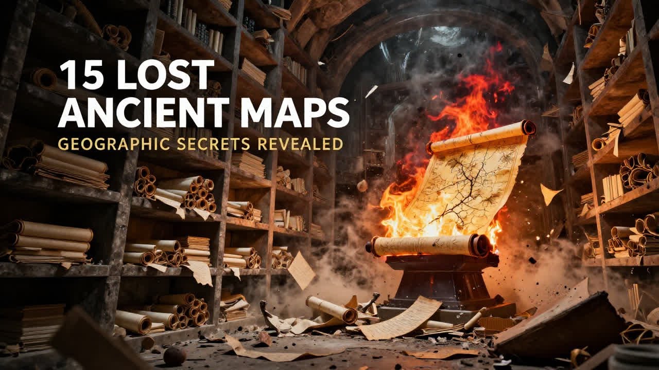 15 Burned Archives That Took Ancient Maps With Them