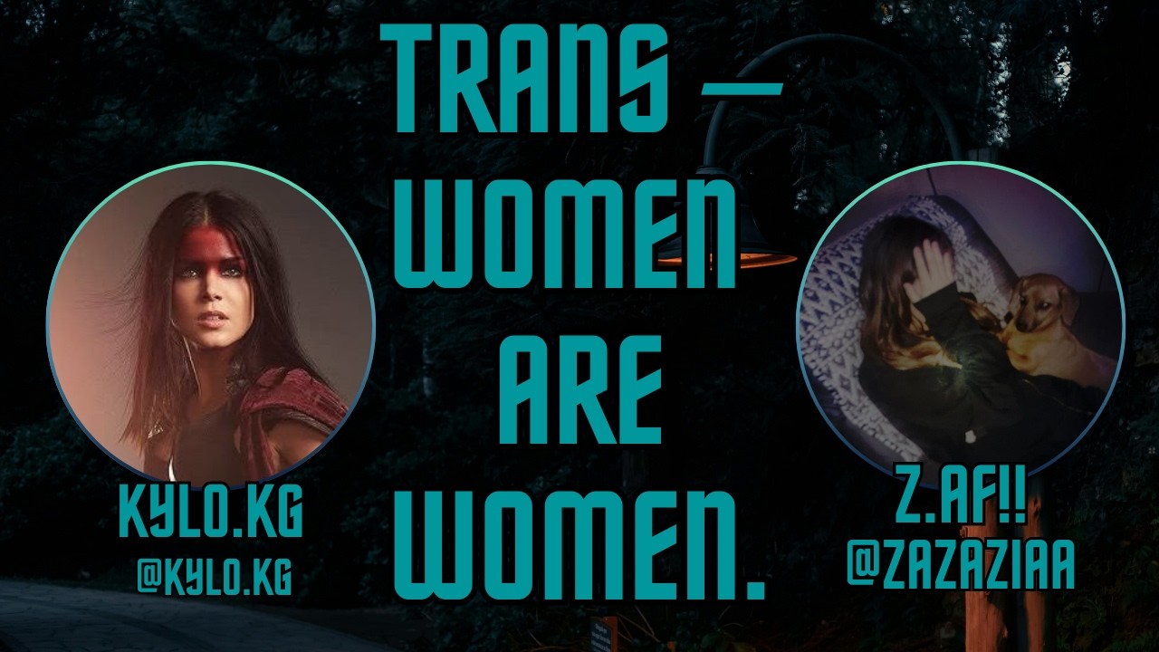 COCO-MANIA 7: NO IDEAS LEFT UNSPOKEN: Kylo.kg @kylodebates vs z.af: Trans – women are women.