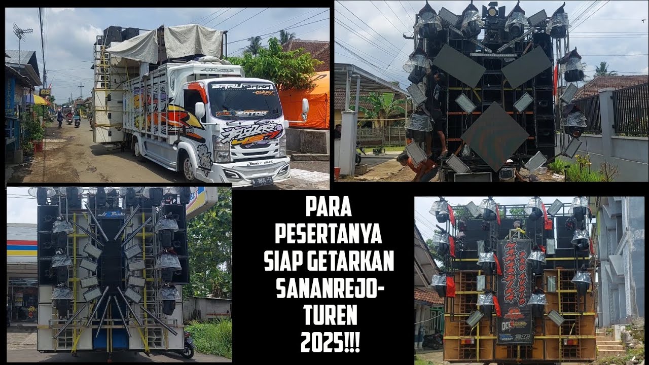 Deretan Sound Peserta Karnaval Sananrejo Turen 2025.INI DIA!!! #KarnavalSananrejoTuren2025