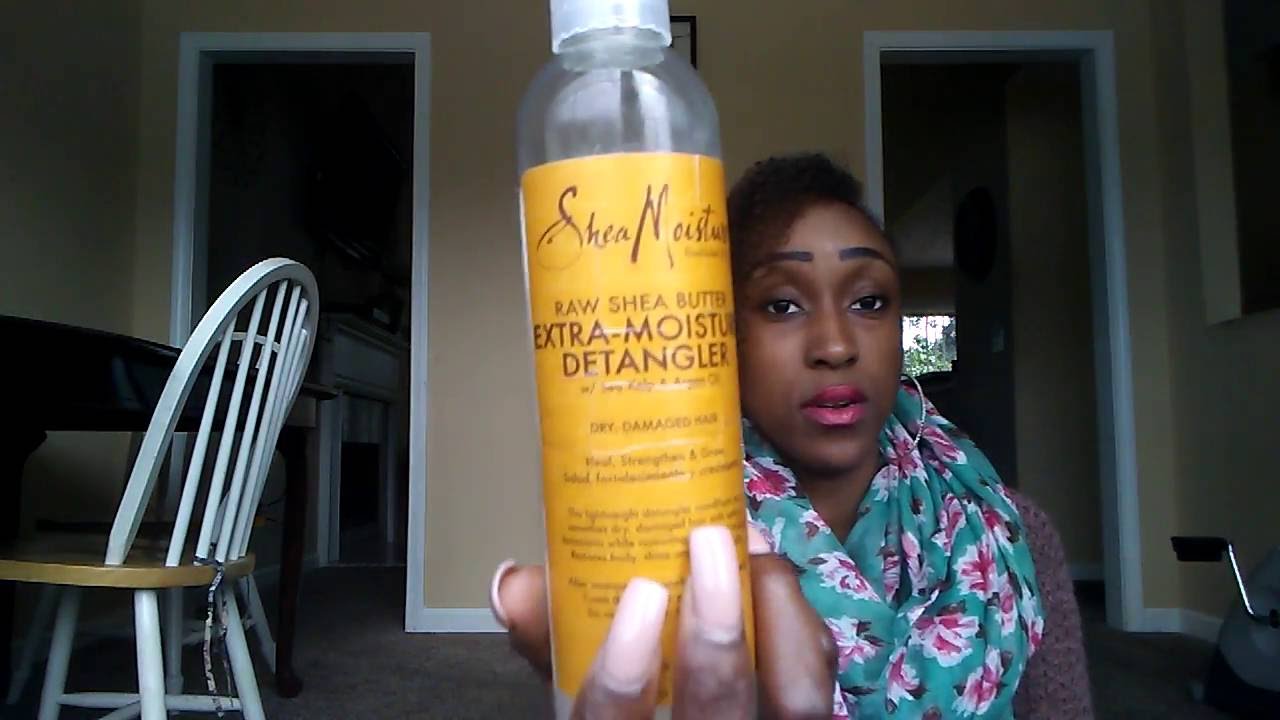 Sheamoisture Raw Shea Butter Extra Moisture Detangler Review
