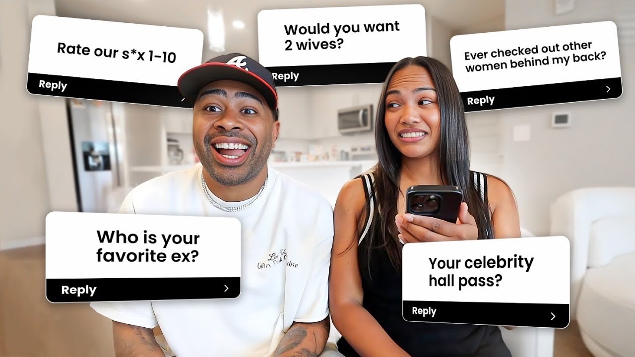 Asking My Husband Uncomfortable Questions! (Very Juicy) @Prettyboyfredo