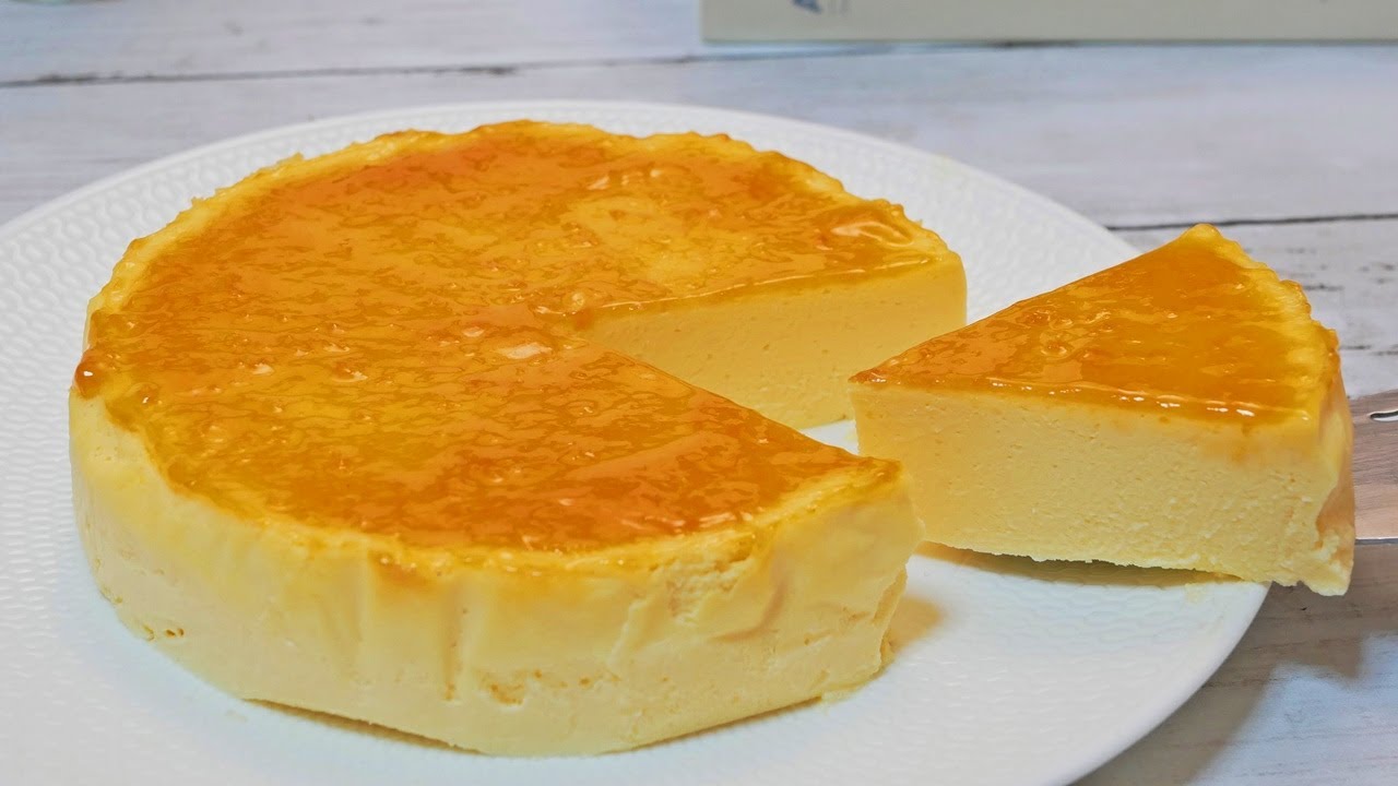 簡単！ボトムいらずのニューヨークチーズケーキ How to make Easy New York cheesecake