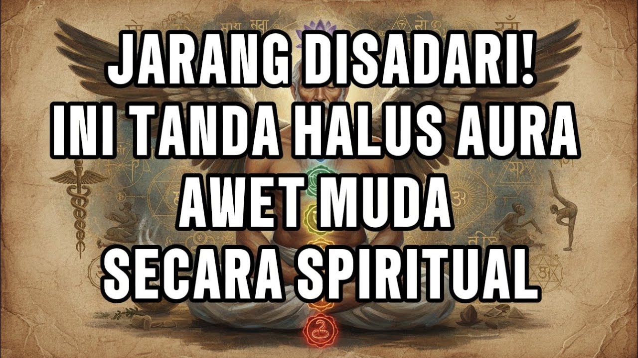 JIWA TERPILIH ✨️ JARANG DISADARI! INI TANDA HALUS ORANG YANG PUNYA AURA AWET MUDA SECARA SPIRITUAL