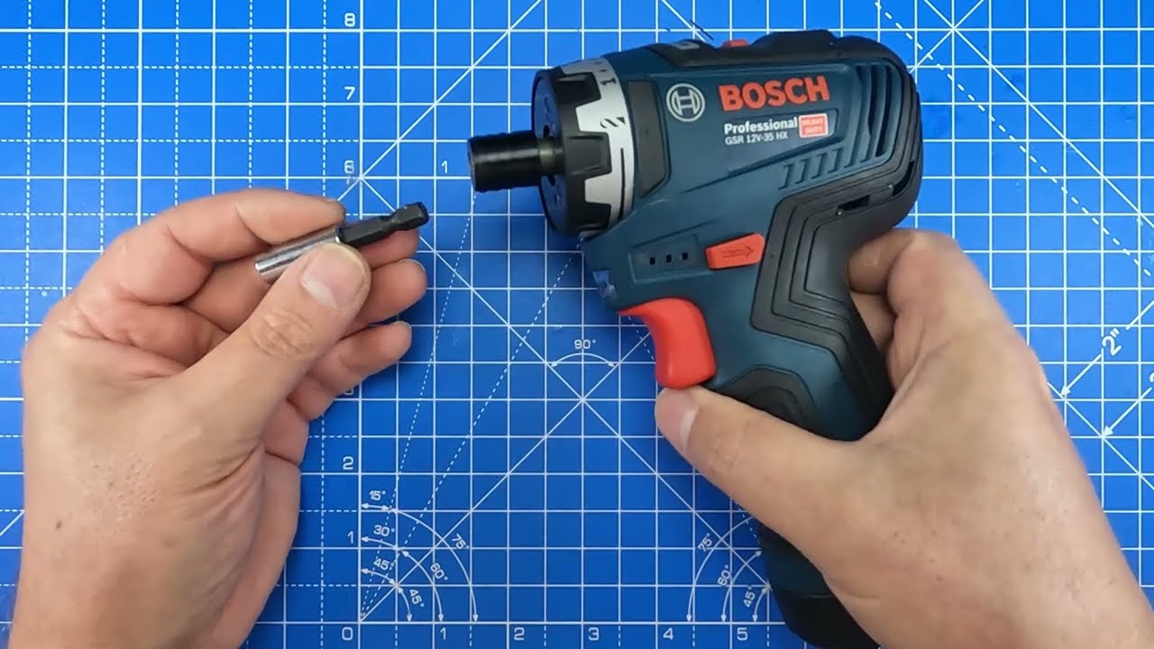 12V System GSR 12V-35 HX Cordless Driver: Bosch Professional
