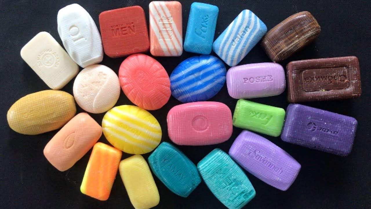 ASMR Soap Cubes | Dry Soap Cutting | *soap carving *sabun # 523