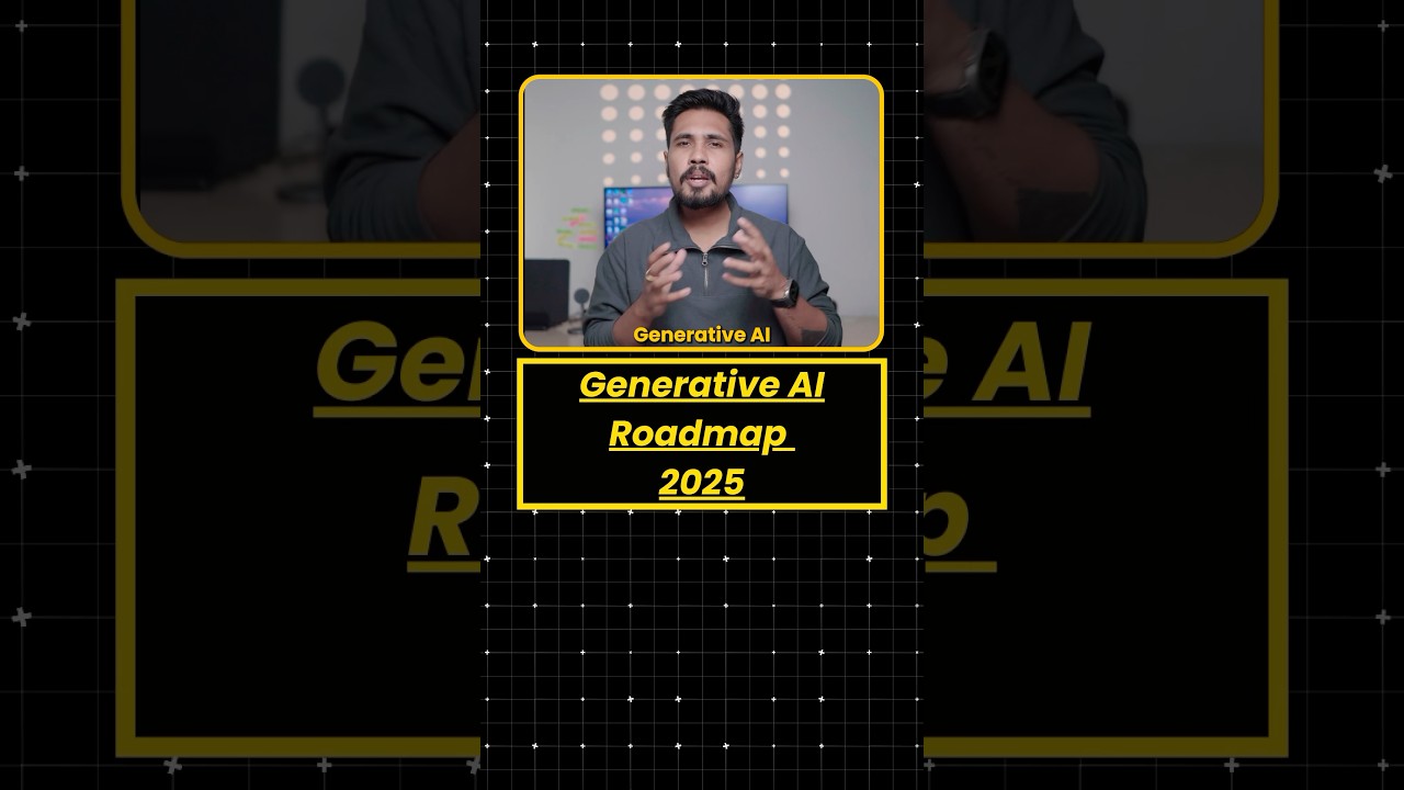 ✅ Дорожная карта инженера генеративного ИИ 2025 #generativeai #ai #pythonprogramming
