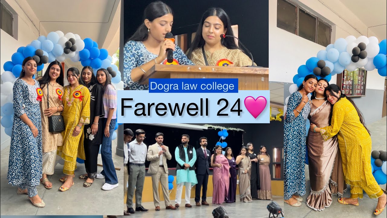 Farewell Party 2024🎉 | Dogra Law College | College Vlog | Jammu | TA31