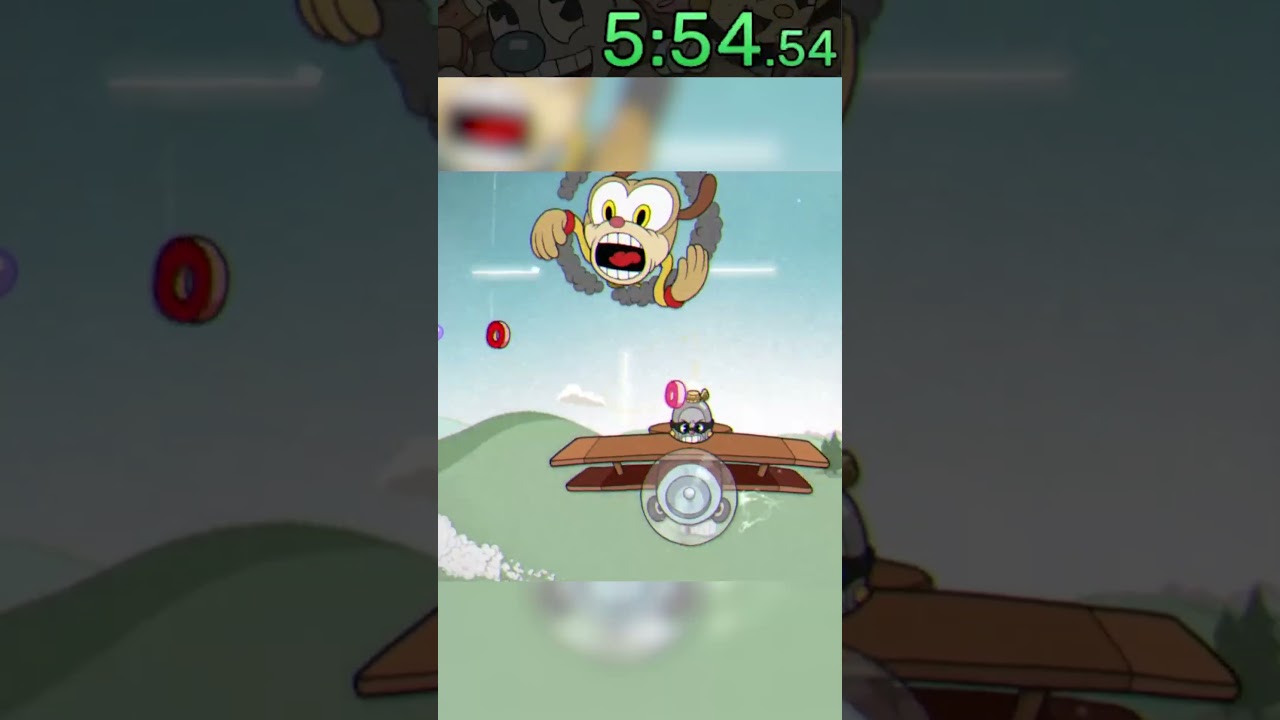 Novo recorde na DLC  #cuphead #speedrun #jogos #games