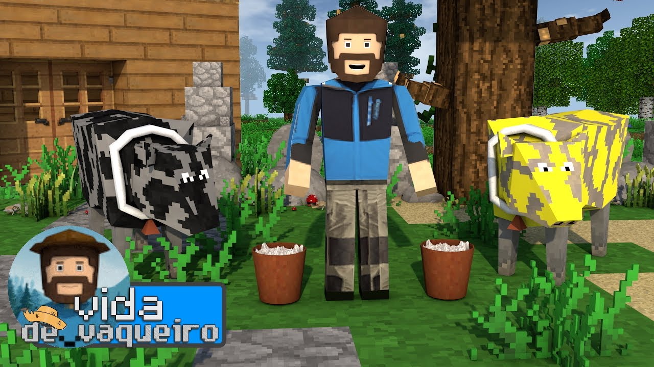 VIDA DE VAQUEIRO EM SURVIVALCRAFT 2 EPISODIO 1 NOVA SERIE