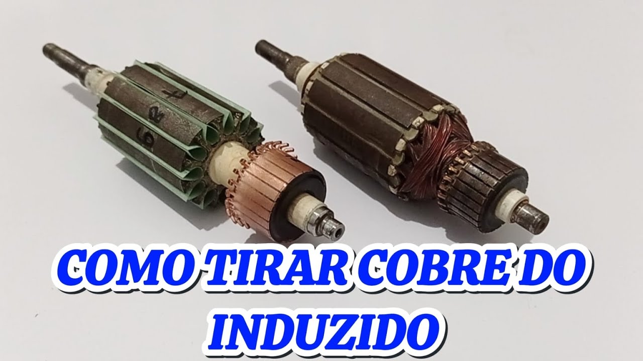 💥COMO TIRAR COBRE DO INDUZIDO SEM QUEIMAR #cobre