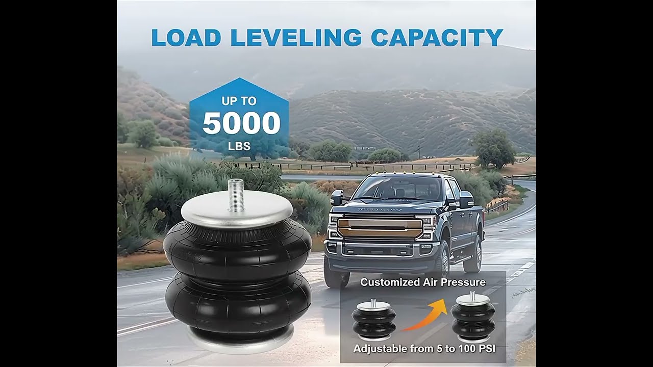 Rear Air Bags Suspension Kit for 2011-2026 Chevrolet Chevy Silverado GMC Sierra 2500HD 3500HD #usa 