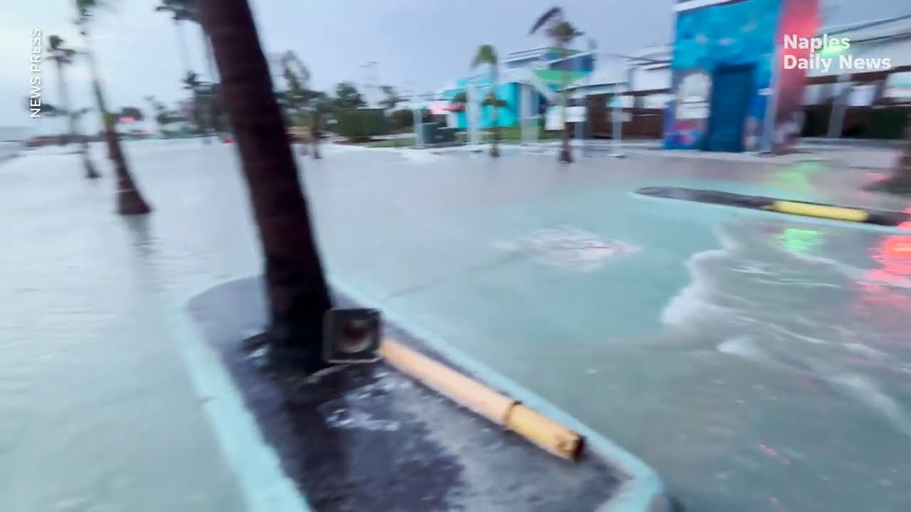 Scenes from Tampa, St. Petersburg, Naples and Cape Coral as Hurricane Helene impacts Florida