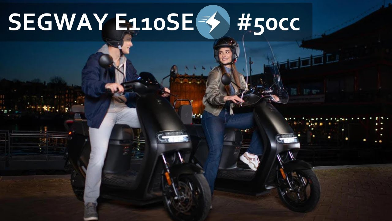 Scooter électrique Segway E110 SE - facile, pratique et connecté