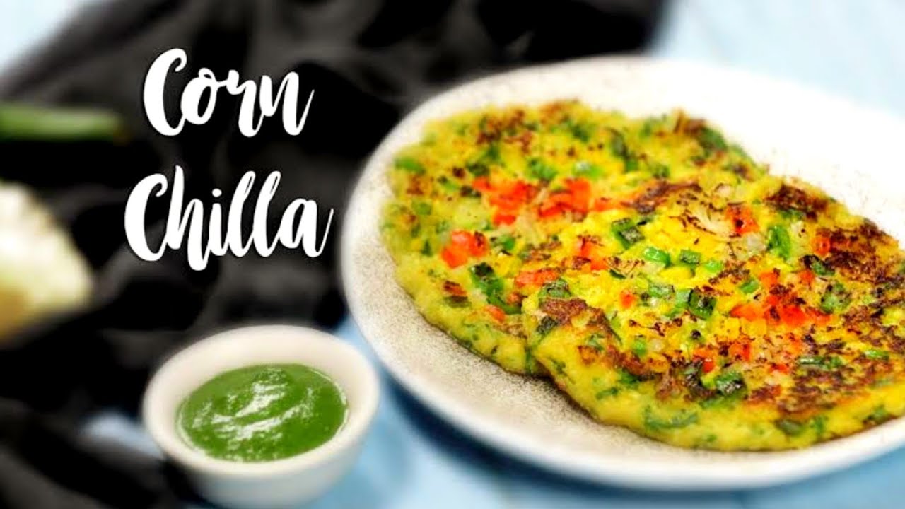 Corn Chilla for Breakfast/ Healthy And Tasty Recipe/Winter Special breakfast/Weightloss Recipe 