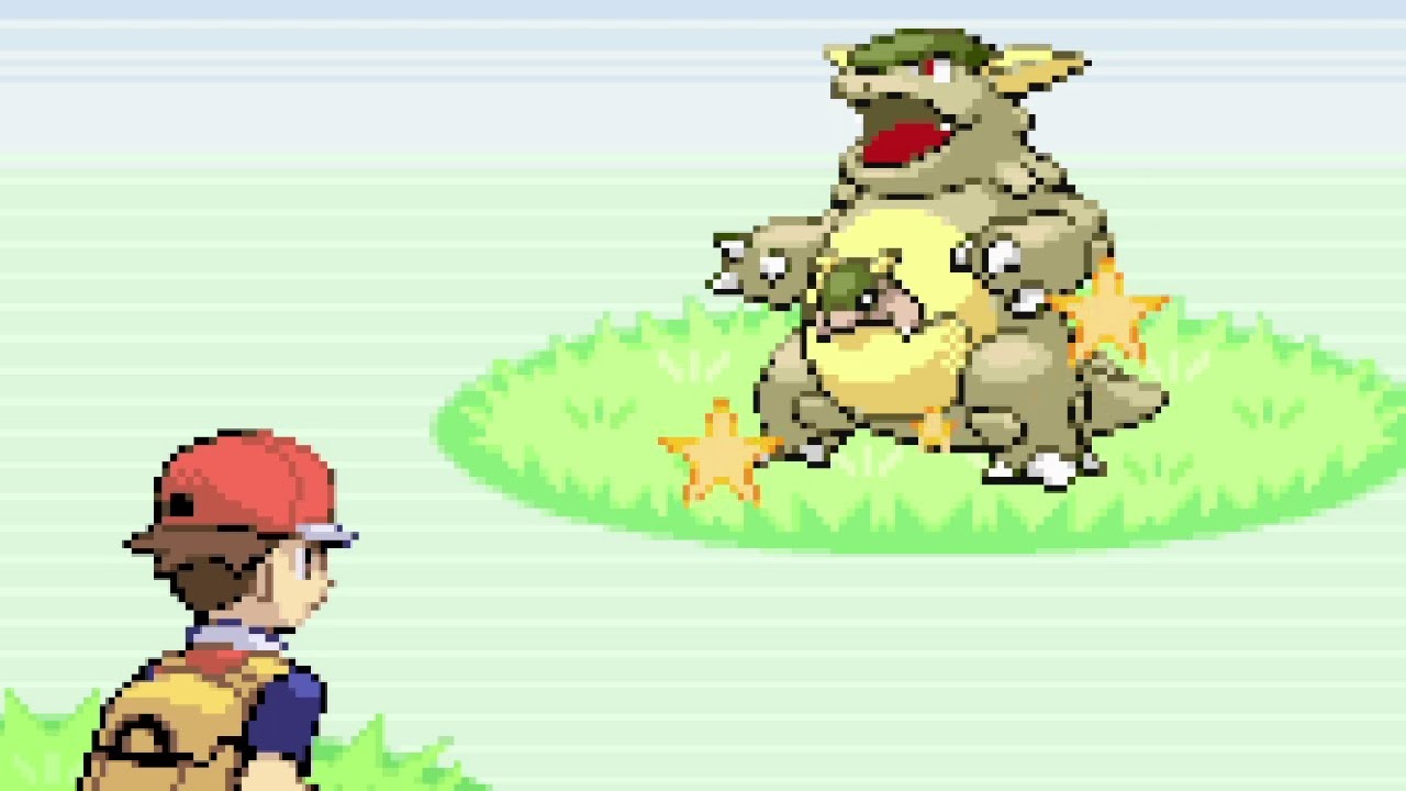 Shiny Safari Kangaskhan ПОПАЛ В FireRed после 14 652 встреч! (всего 331 455)