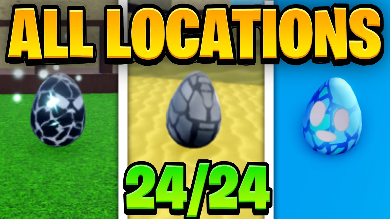ALL *24* EGG LOCATIONS In Roblox Blox Fruits! Easter Update Event 2026!