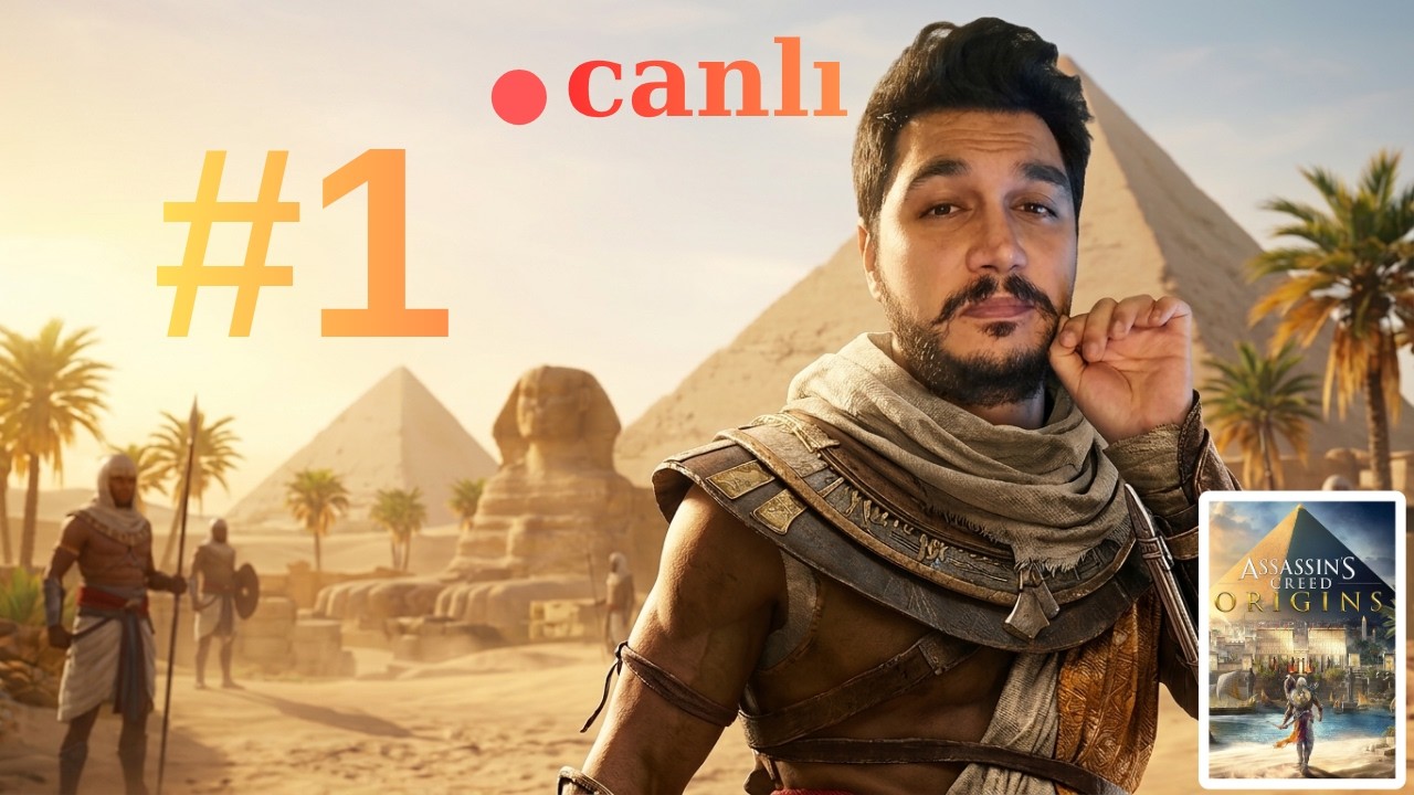 🥷🌽Antik Mısır’da İlk Gün! | Assassin's Creed Origins Türkçe🏇 @MantarDayı