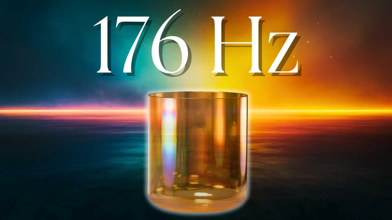 Breathe and Receive | 176 Hz Sound Healing Meditation Crystal Bowl