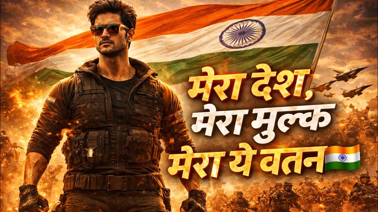 मेरा देश मेरा मुल्क, मेरा ये वतन 🇮🇳🔥 | Indian Army Tribute Song