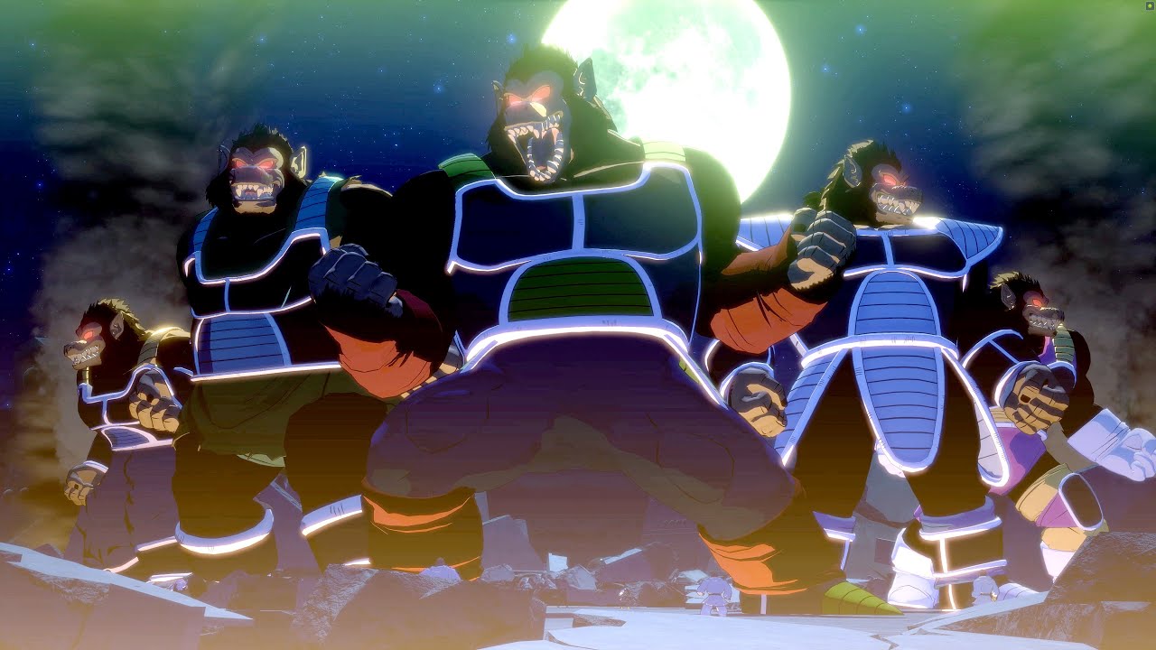 Команда Бардока вторгается на планету Канасса! Буйство обезьян! Dragon Ball Z Kakarot