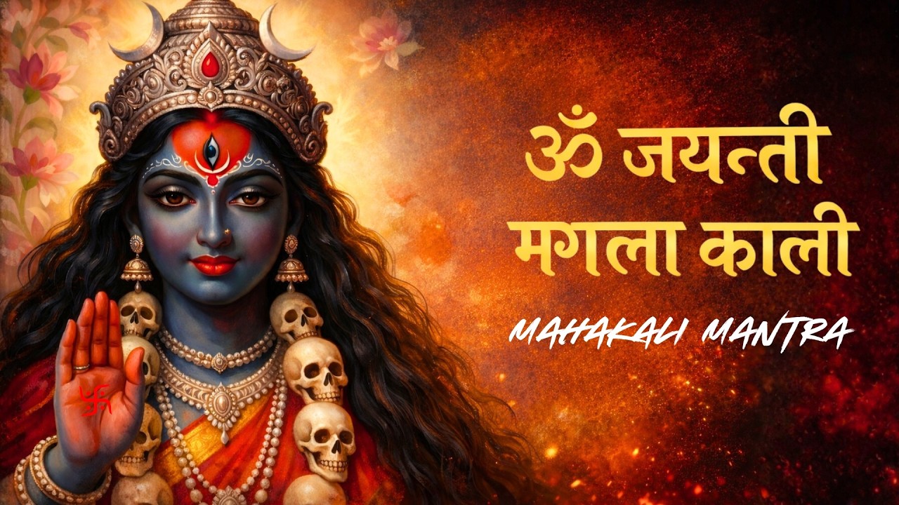 ॐ जयंती मंगला काली | Om Jayanti Mangala Kali Mantra | Negative Energy Removal | Mahakali Mantra