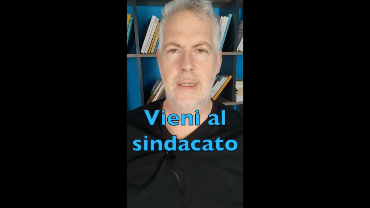 Vieni al sindacato a mettere due firme