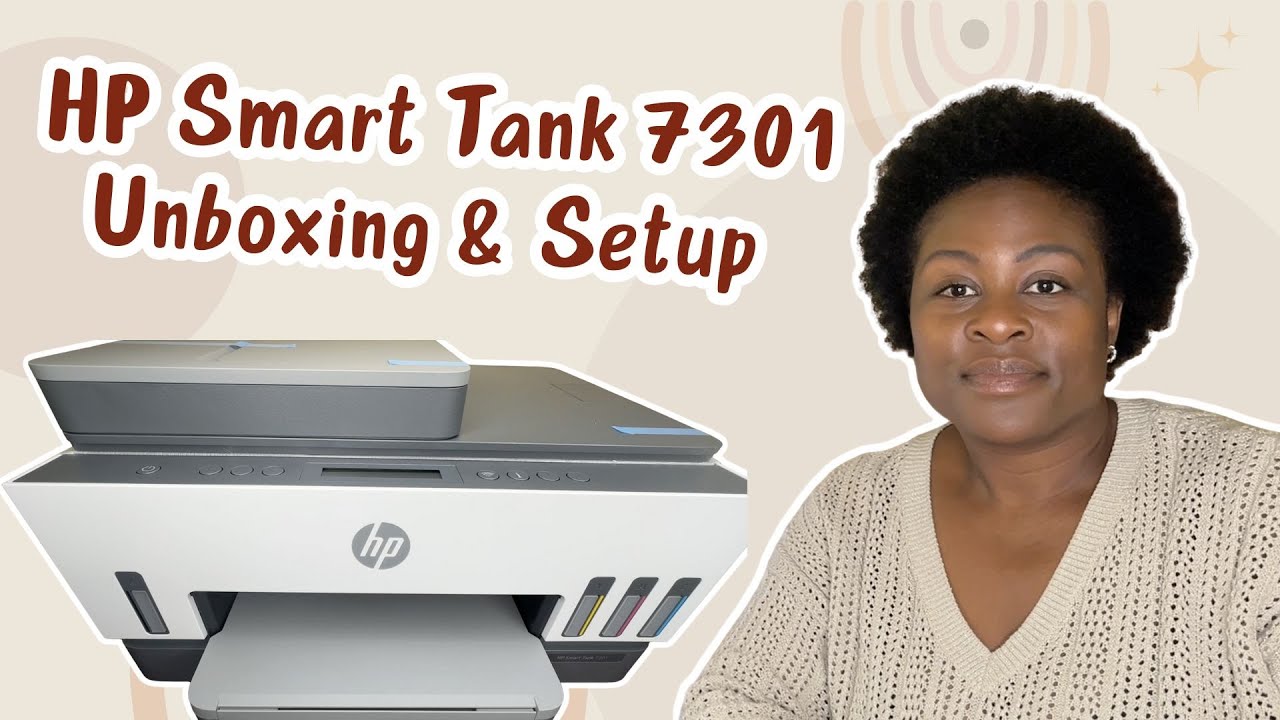 HP Smart Tank 7301: Łatwe rozpakowywanie i konfiguracja krok po kroku w kilka minut!