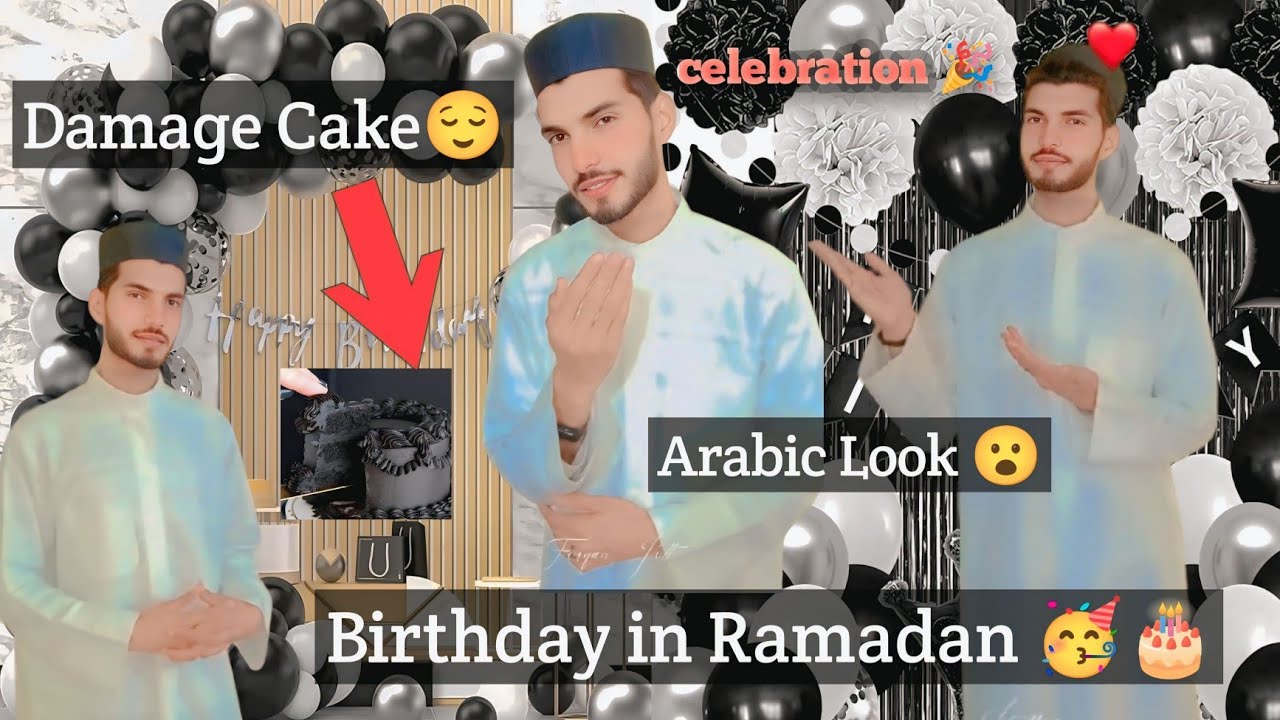 My Birthday 🎂 Celebration🎊 || First Time wear Arabic Dress😮 || Cake damage😌  || Masoom Jutt vlogs ||