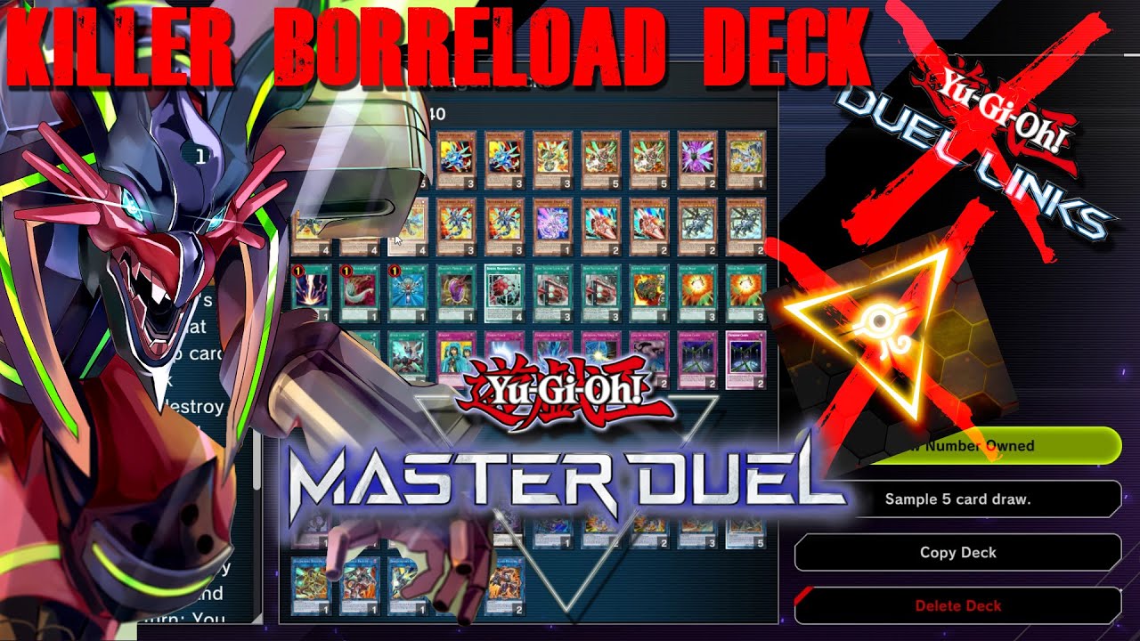 Borreload Rokket ranked deck profile & list [Yugioh Master Duel] -Goodbye Duel Links and EDOpro!