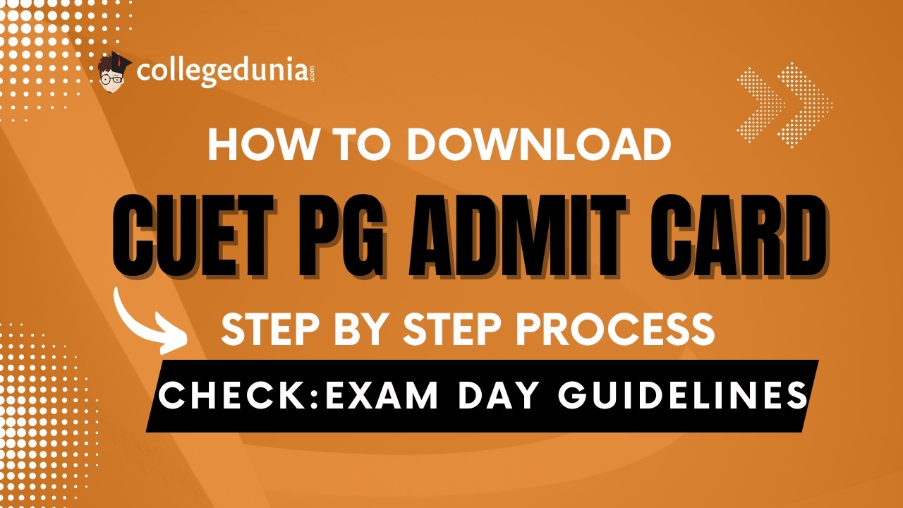 How to Download CUET PG Admit Card 2026 | Step-by-Step Guide