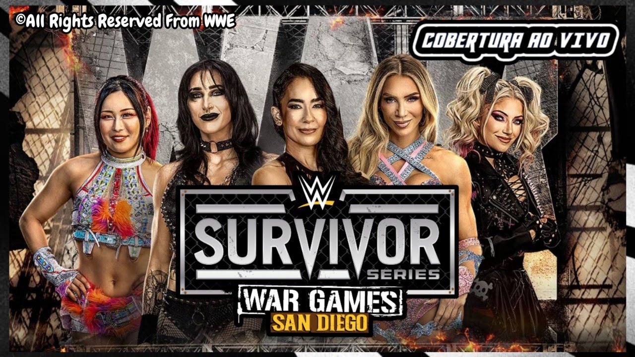 👊 COBERTURA AO VIVO - WWE Survivor Series: WarGames - San Diego (2025) ☀️ #rxwrenanbc