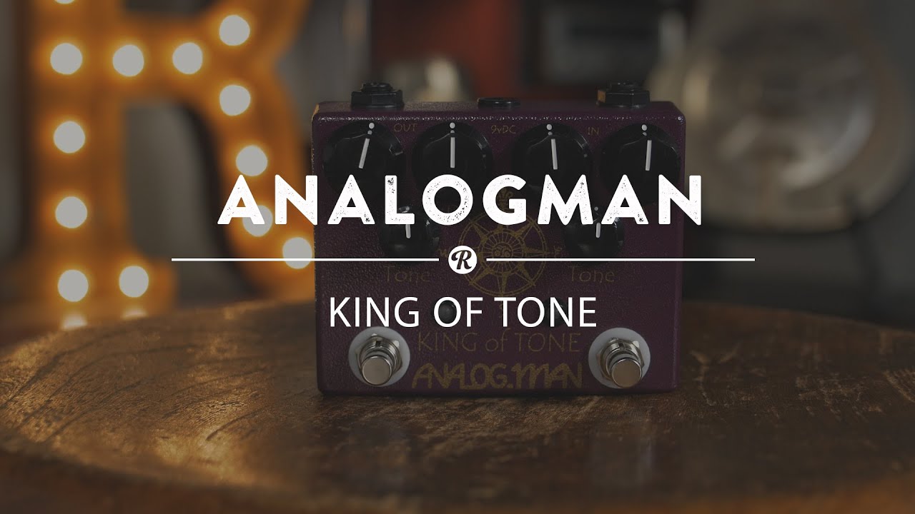 AnalogMan King Of Tone | Демонстрационное видео реверберации