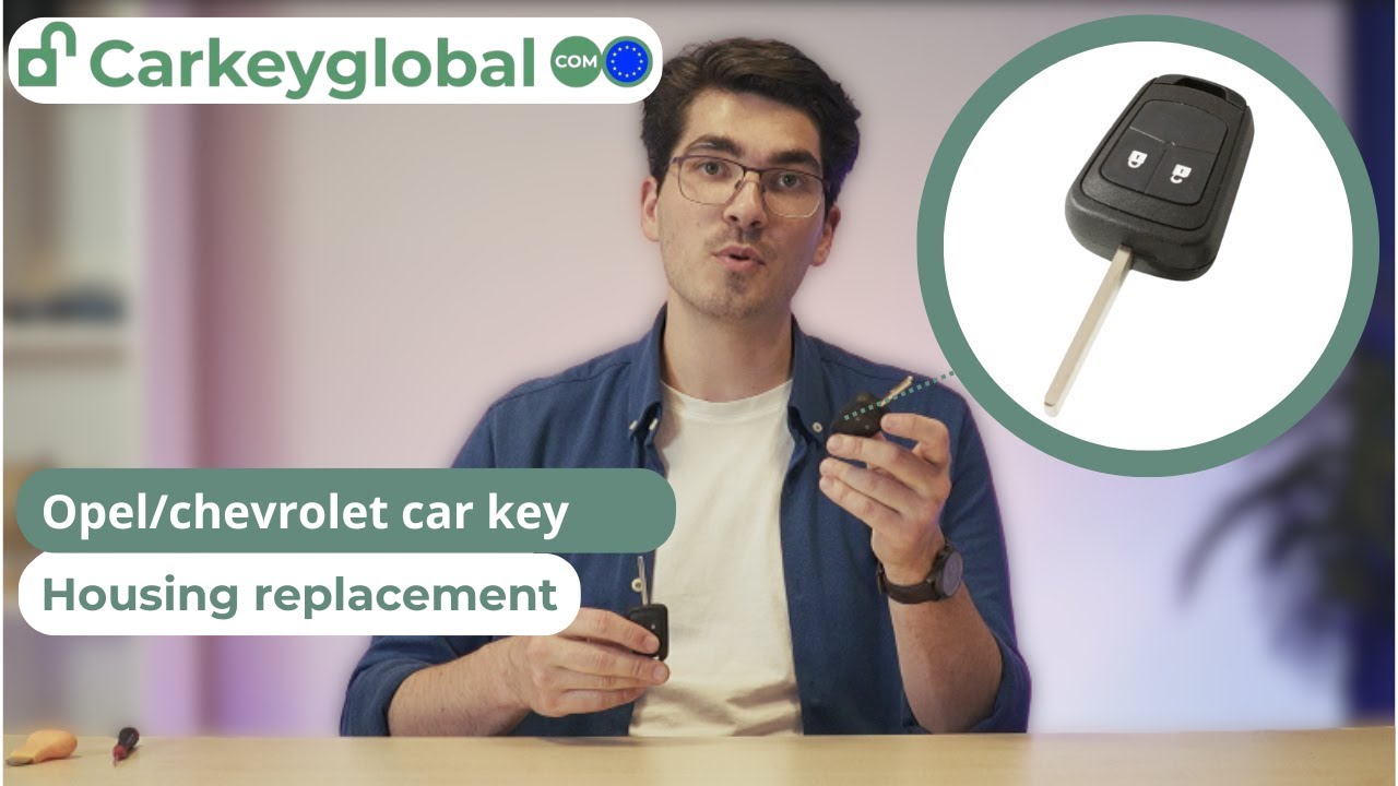 Opel/Chevrolet car key housing replacement