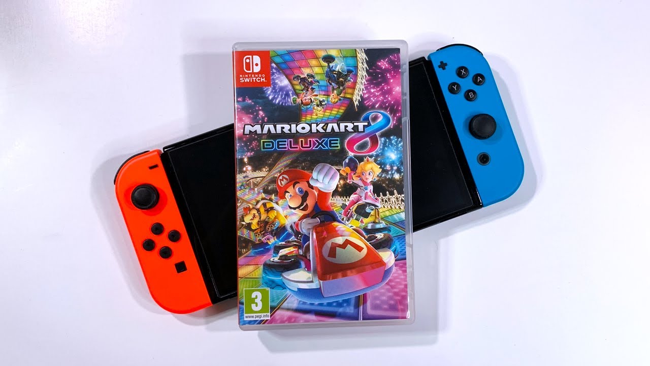 Mario Kart 8 Deluxe on Nintendo Switch OLED