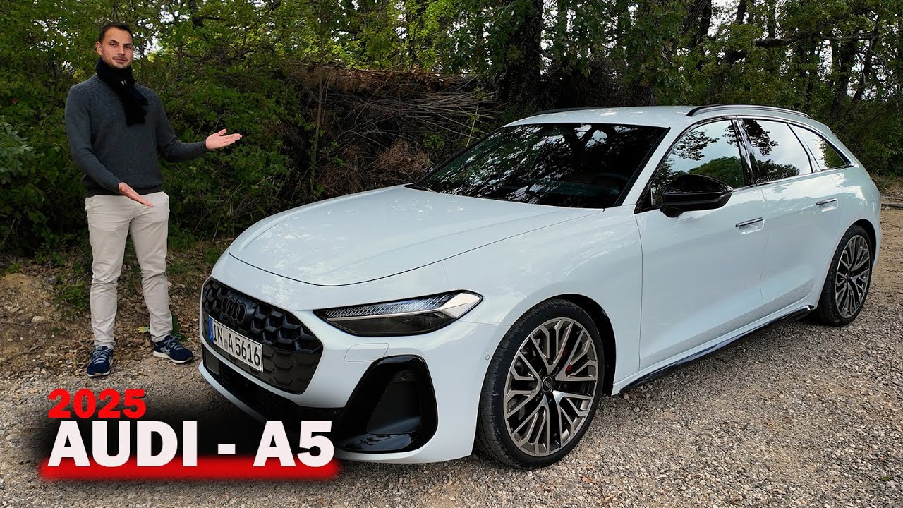 Nouvelle AUDI A5 Thermique - Bye Bye la A4 qui va être Electrique...