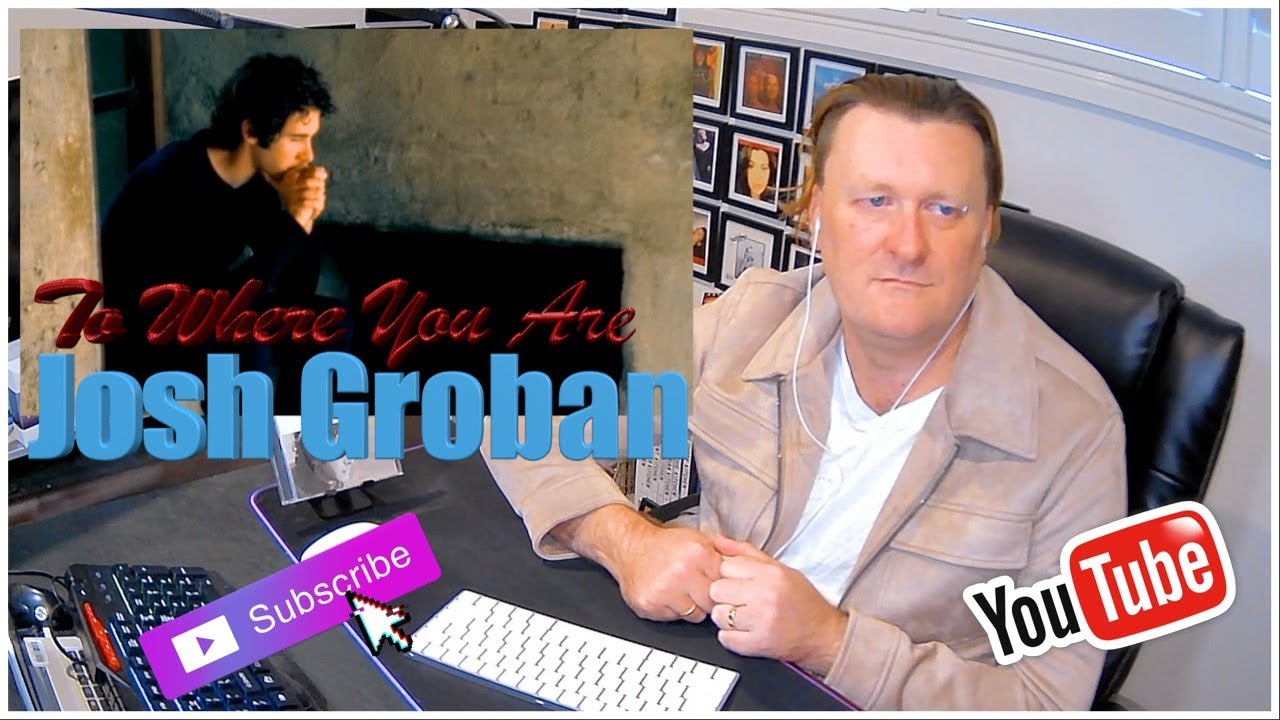 JOSH GROBAN - 'To Where You Are' (Shane Reacts)