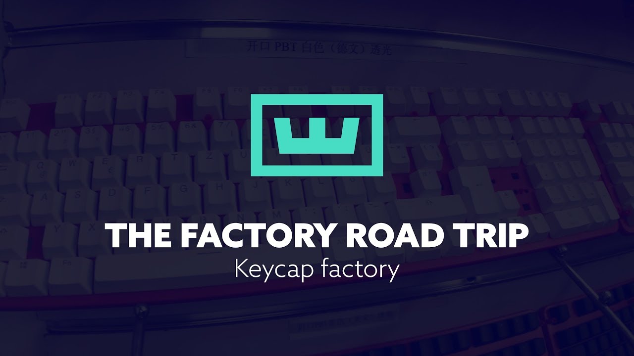 Wooting Production vlog - Keycaps factory