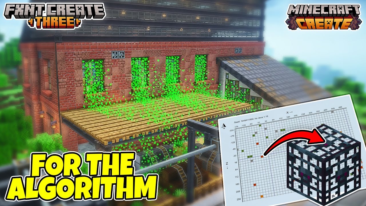 Did I cheat to build this? - Minecraft Create Mod