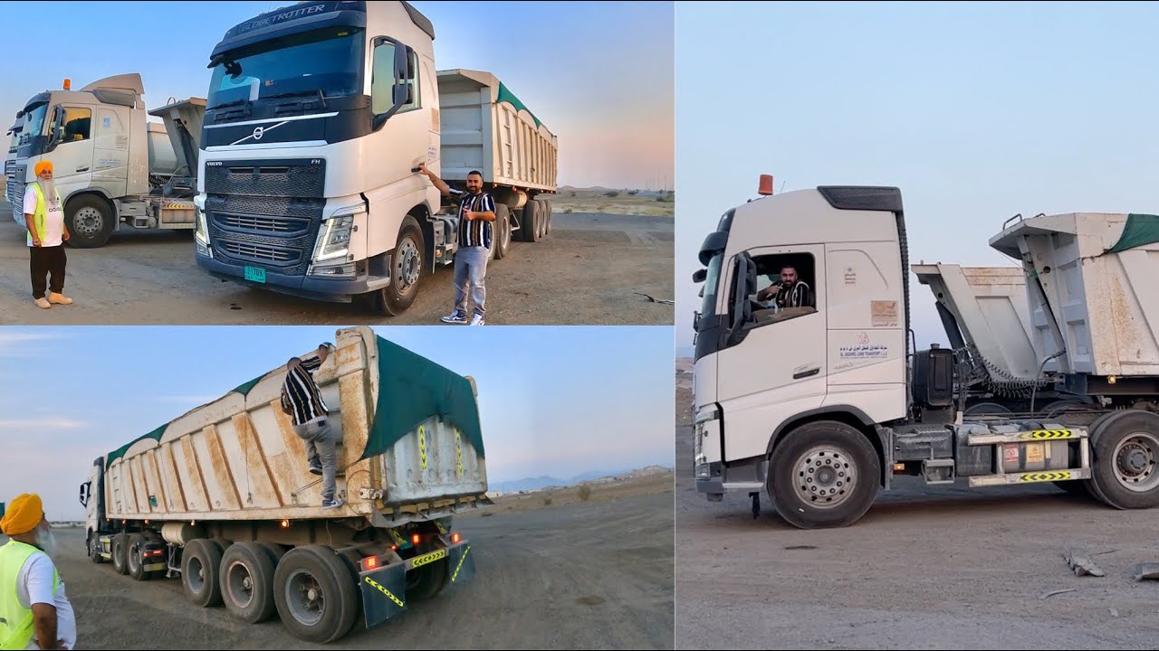 Driving Brand new VOLVO Truck Loaded 80 Ton 😱 OMG | Dubai Driver Salary