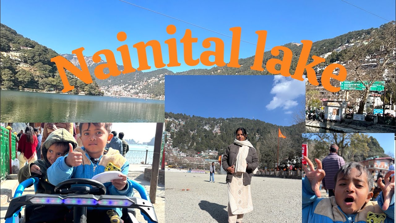 नैनीताल झील के ऊपर ki aarush ne driving | fir kiye naina mandir ke darshan 🙏