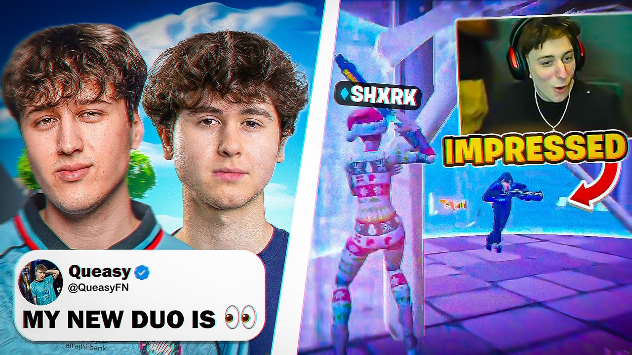 Peterbot SHOCKED Watching Shxrk DOMINATE... | CRAZY NEW CONFIRMED DUOS! (queasy, bugha & more!)