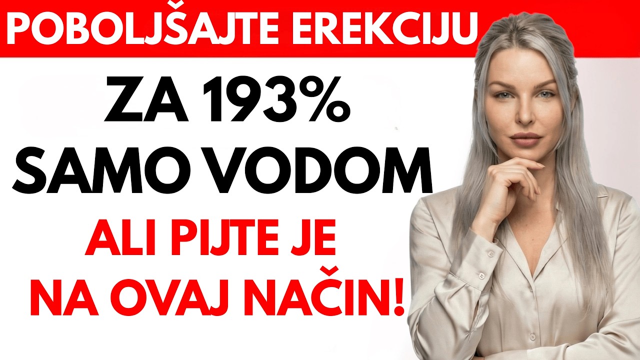 Urolog otkriva: Pijte vodu NA OVAJ NAČIN za bolju erekciju – većina muškaraca to ne zna!
