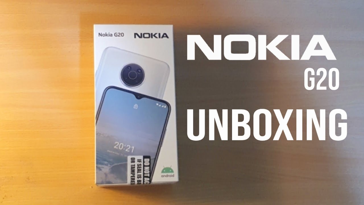 Nokia G20 Unboxing in 2022