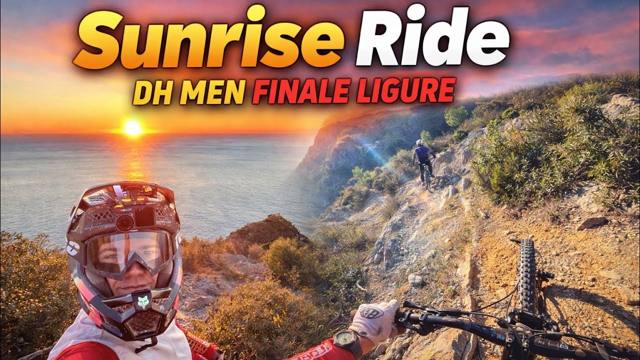DH Men Finale Ligure 🇮🇹 SUNRISE RIDE | Vlog Tag 2 