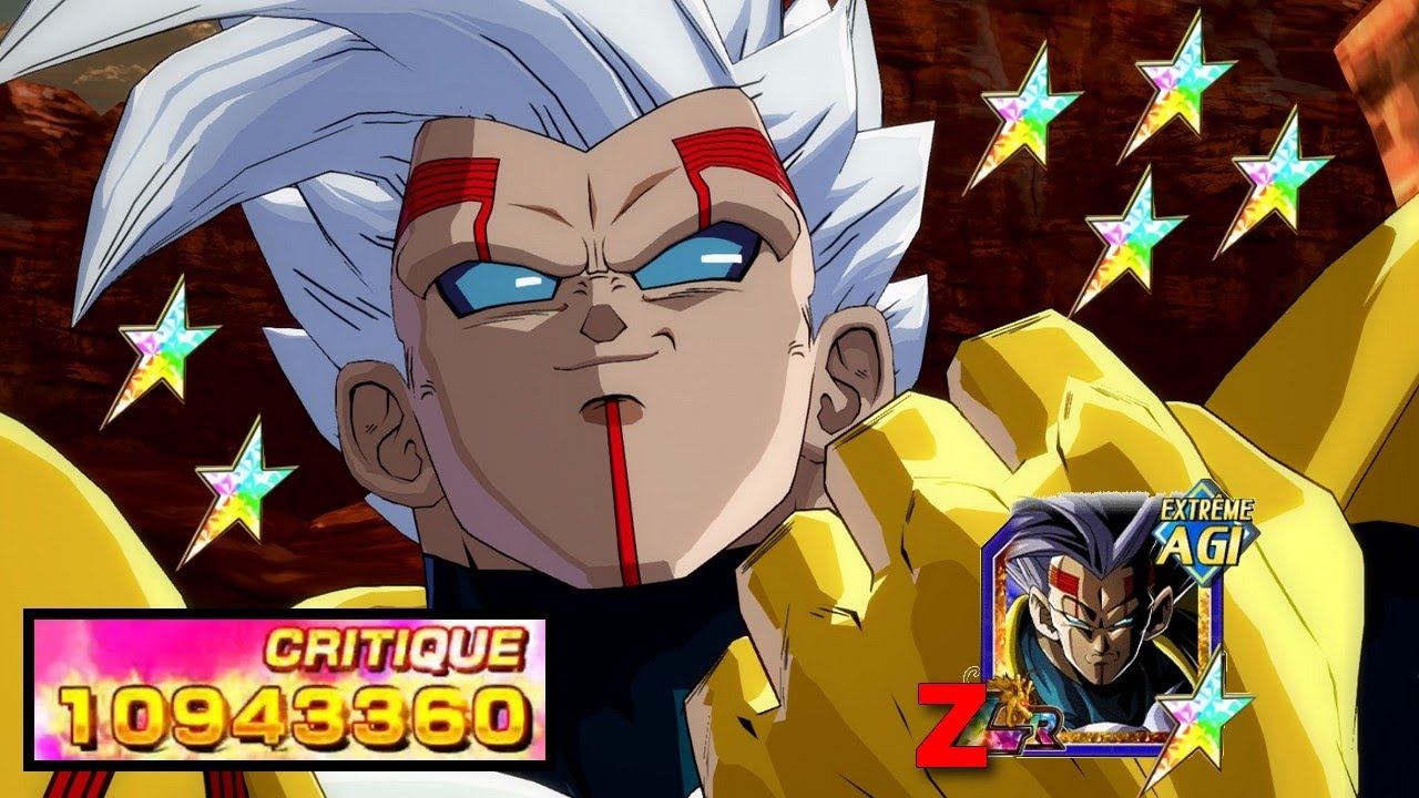 TEST DU ZLR DE BABY VEGETA LR AGI 100% LIENS 10 : LEAD 400% TEAM BOSS GT OMEGA SHENRON DOKKAN BATTLE