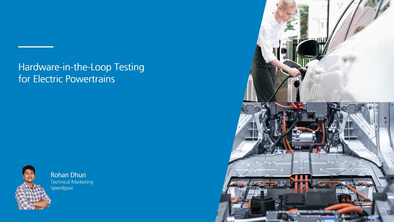 Hardware in the Loop Testing for Electric Powertrains