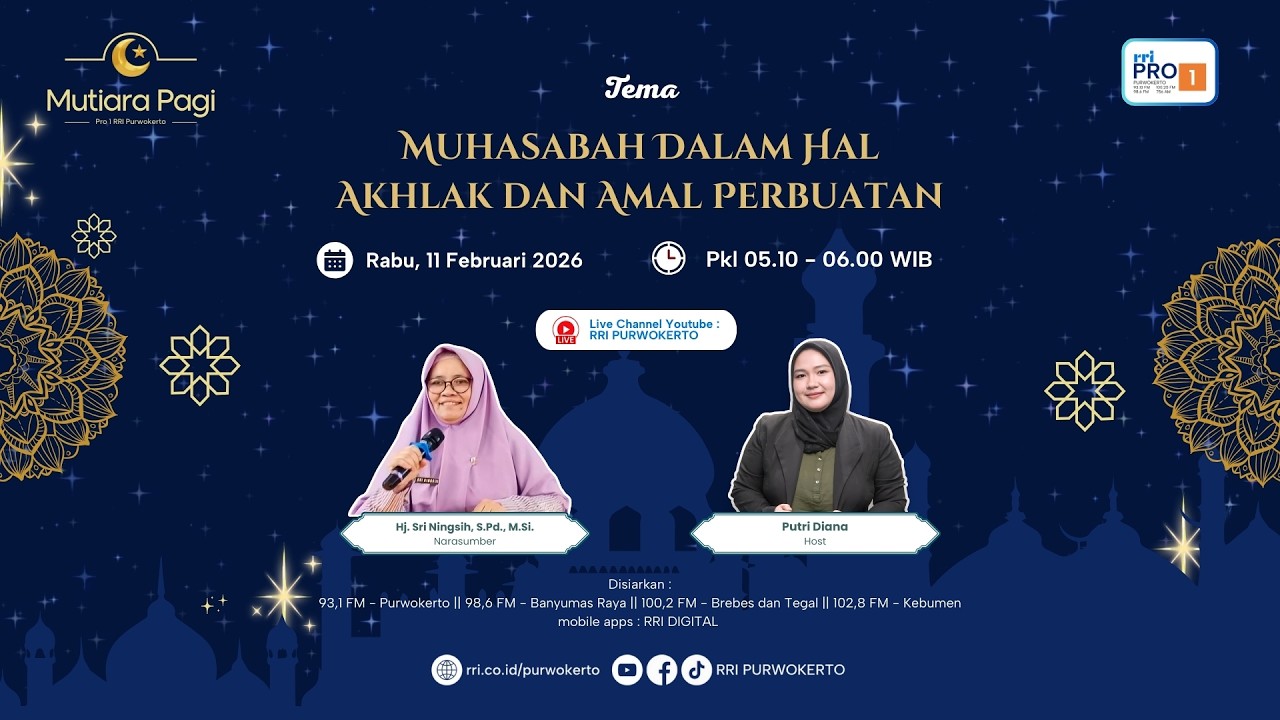 MUHASABAH DALAM HAL AKHLAK DAN AMAL PERBUATAN | MUTIARA PAGI