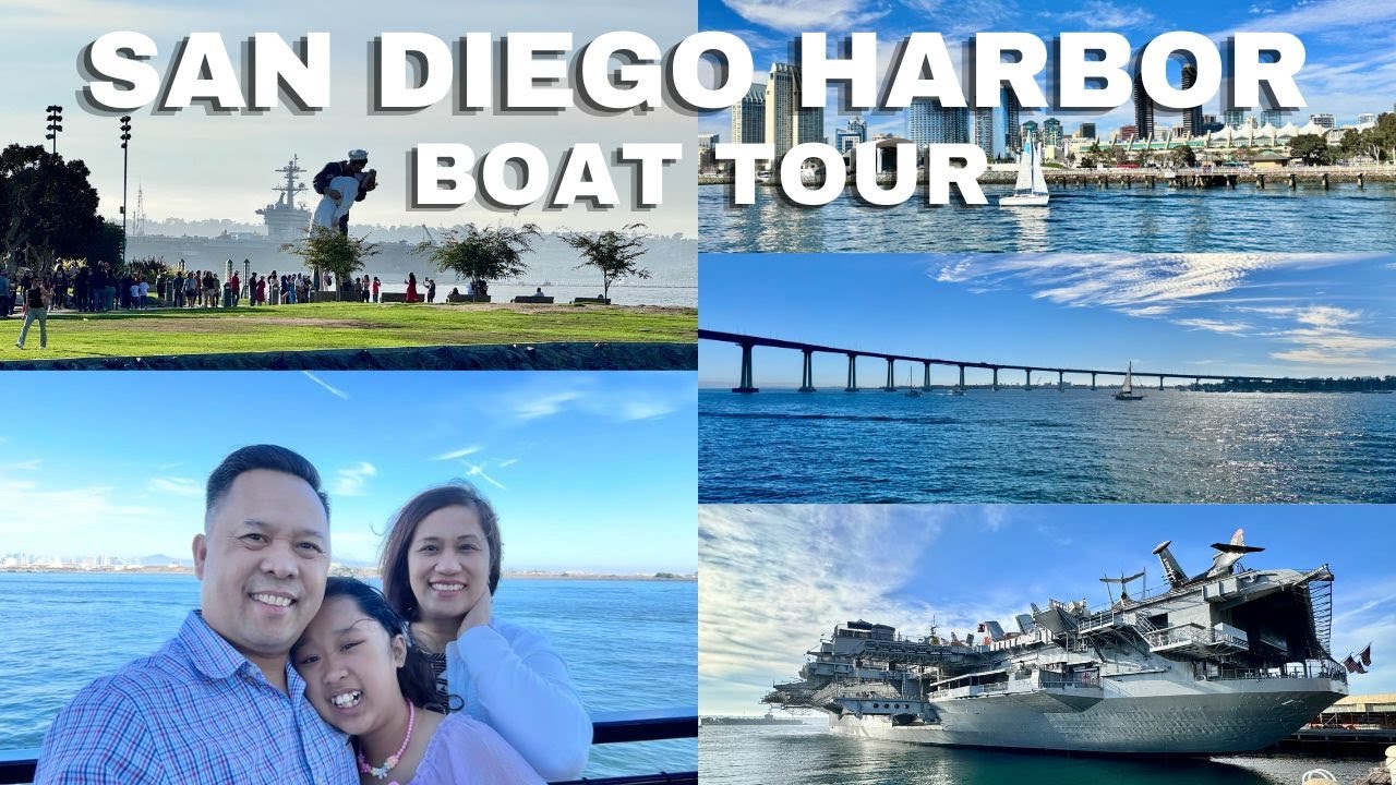Epic San Diego Bay Cruise 🇺🇸 | Flagship Tour, Landmarks & Iconic Views
