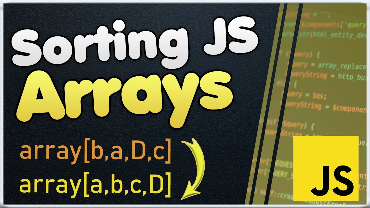 [JavaScript] Sorting Arrays Elements | Uppercase Lowercase Elements | JS Tutorial